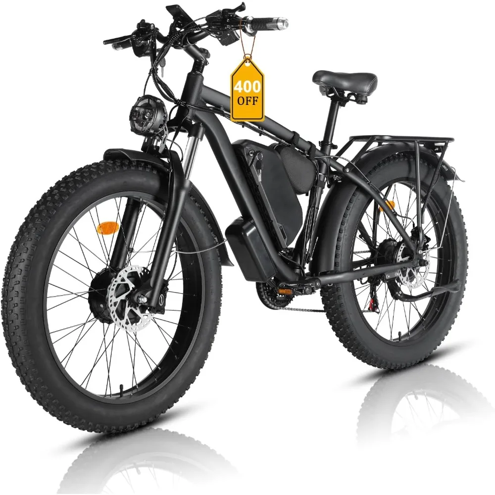 Dual Motor Ebike Kit 2000W - % una bici elettrica per adulti,
